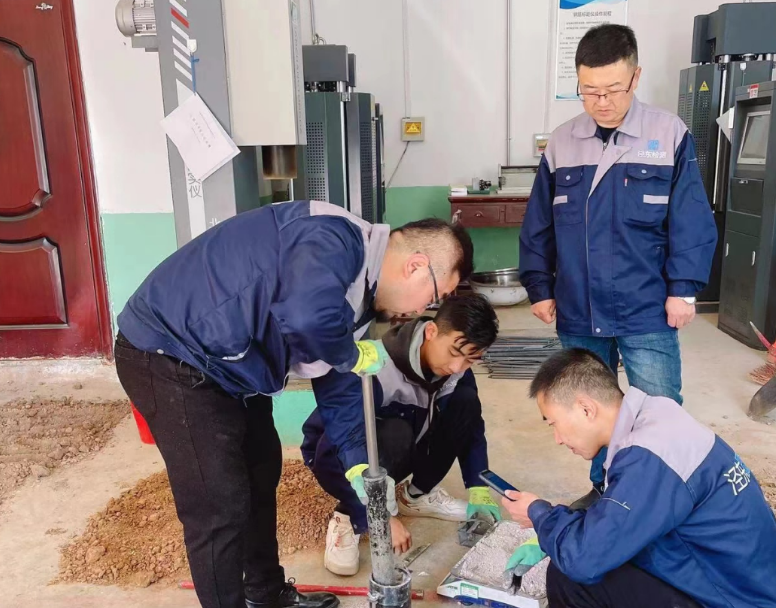 市產(chǎn)投集團(tuán)涇東設(shè)計(jì)公司參與2022年全市水利工程質(zhì)量抽檢(圖6) 市產(chǎn)投集團(tuán)涇東設(shè)計(jì)公司參與2022年全市水利工程質(zhì)量抽檢(圖6)